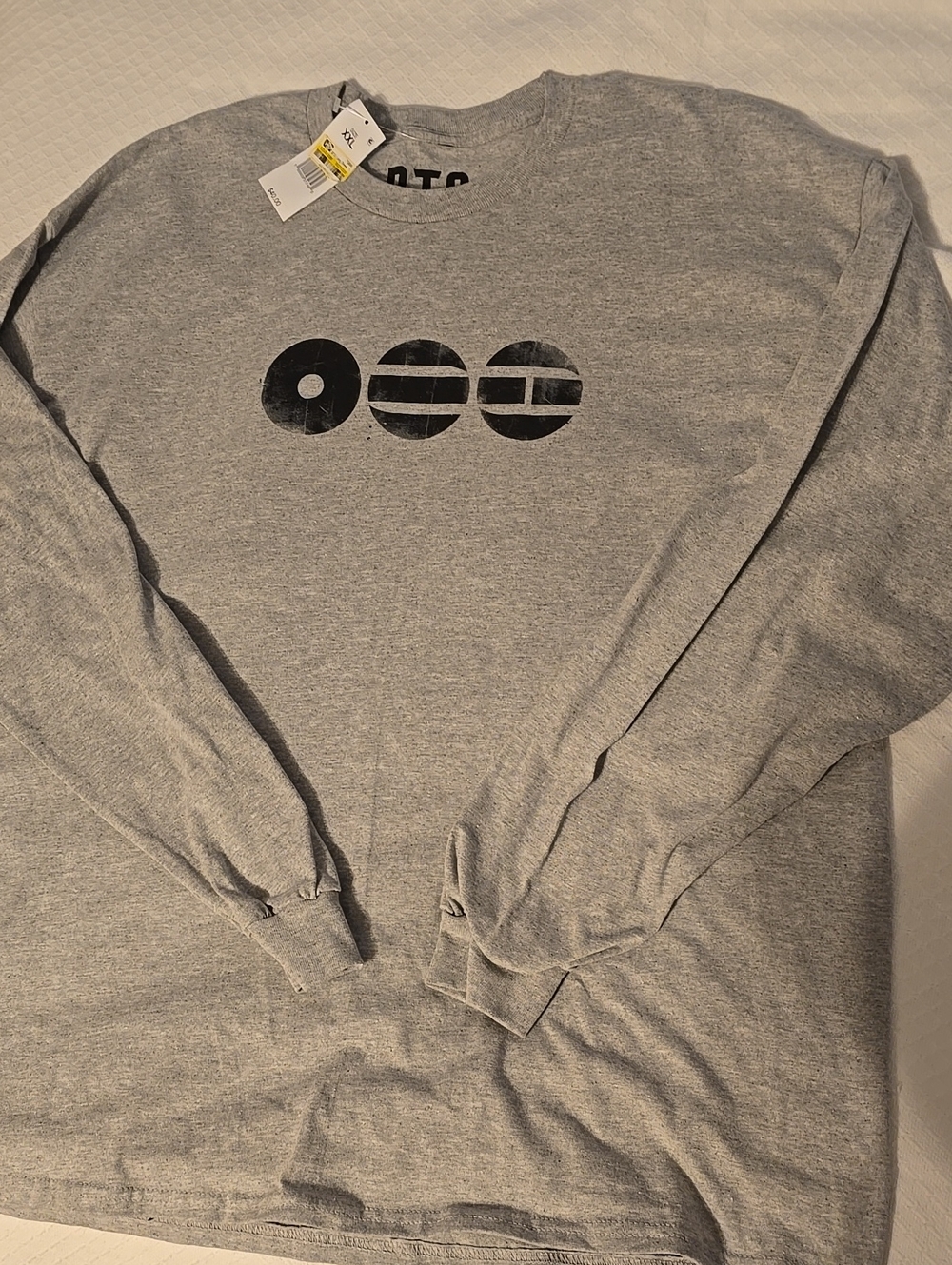 BTS ARIRANG Long Sleeve Shirt XXL Gray Target Exclusive Unisex NWT